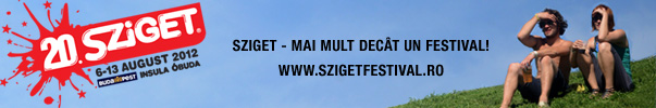 Noi confirmari la Sziget 2012 Noi confirmari la Sziget 2012